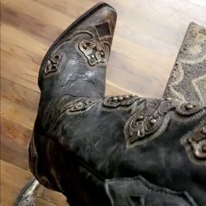 Cowgirl boots , gorgeously designed.